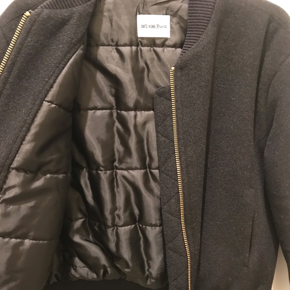 Wool Bomber Jacket - Picture 4 of 5